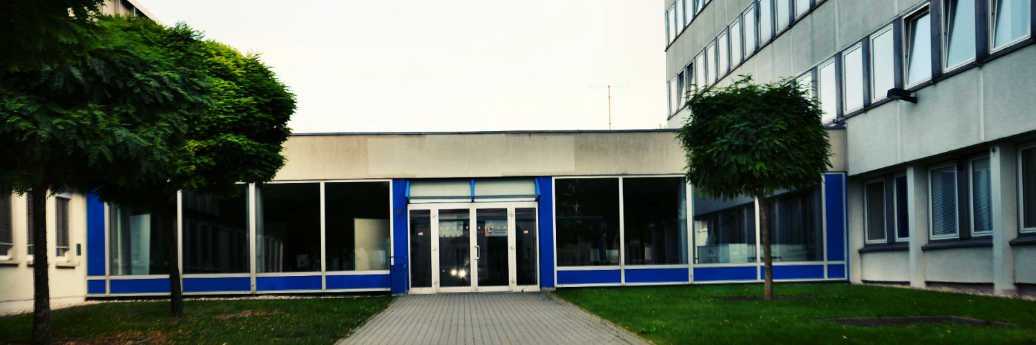 Rechenzentrum Dortustraße Eingang